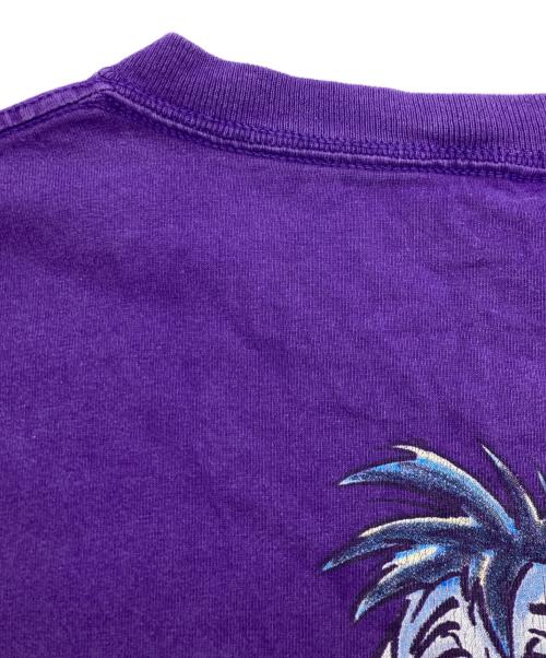 DISNEY（ディズニー）Disney (ディズニー) キャラクターTシャツ パープル サイズ:Lの古着・服飾アイテム