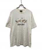 marshlandsマーシュランズ）の古着「アートTシャツ」｜ベージュ