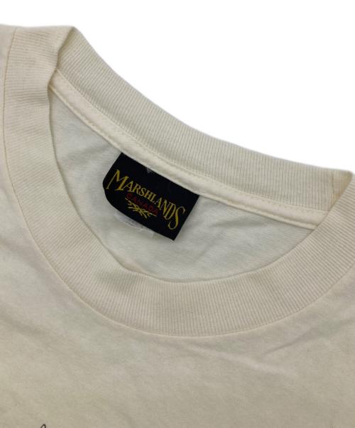 marshlands（マーシュランズ）marshlands (マーシュランズ) アートTシャツ ベージュ サイズ:XLの古着・服飾アイテム
