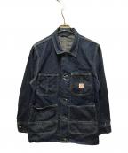 TUF NUTタフナット）の古着「50-60Sデニムカバーオール」｜インディゴ