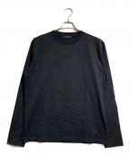 LOUIS VUITTONルイ ヴィトン）の古着「エンボスLVロゴロングスリーブカットソー/Embossed LV Long-Sleeved T-Shirt」｜ブラック