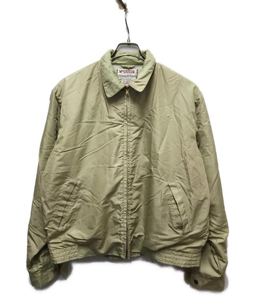 McGREGOR（マックレガー）McGREGOR (マックレガー) 60sナイロンアンチフリーズジャケット ベージュ サイズ:42の古着・服飾アイテム