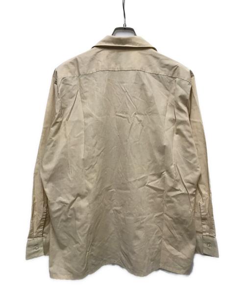 ARROW（アロー）ARROW (アロー) 60sループカラーシャツ ベージュ サイズ:16-16 1/2の古着・服飾アイテム