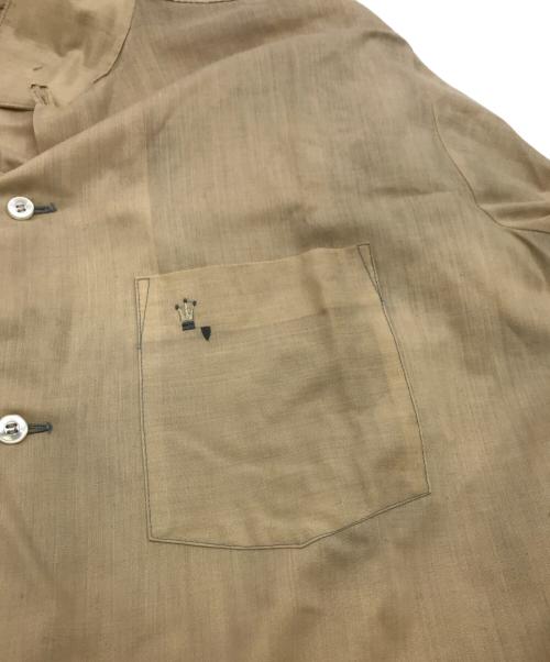 ARROW（アロー）ARROW (アロー) 60sループカラーシャツ ベージュ サイズ:16-16 1/2の古着・服飾アイテム