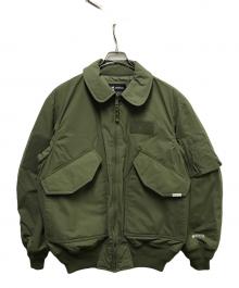 FREAK'S STORE×PHENIX（フリークスストア×フェニックス）の古着「別注 GORE-TEX DOWN Flight Jacket」｜グリーン
