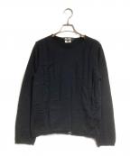 BLACK COMME des GARCONSブラックコムデギャルソン）の古着「ダメージ加工ニット/Ripped knit」｜ブラック