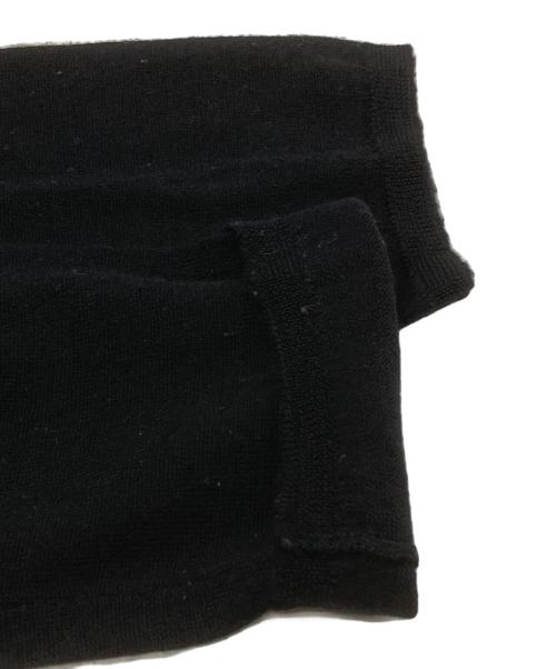 BLACK COMME des GARCONS（ブラックコムデギャルソン）BLACK COMME des GARCONS (ブラックコムデギャルソン) ダメージ加工ニット/Ripped knit ブラック サイズ:Ｍの古着・服飾アイテム