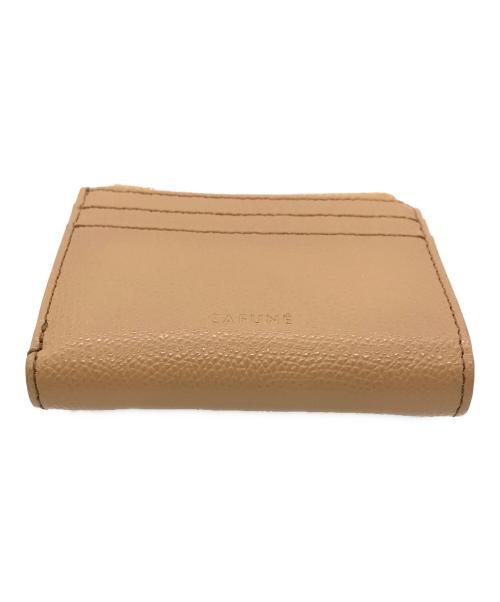 CAFUNE（カフネ）CAFUNE (カフネ) Double-C Wallet ブラウンの古着・服飾アイテム