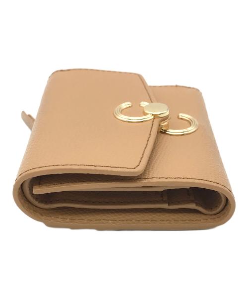 CAFUNE（カフネ）CAFUNE (カフネ) Double-C Wallet ブラウンの古着・服飾アイテム