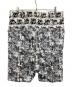 juvenile hall rollcall (ジュヴェナイルホールロールコール) ガスマスク柄ハーフパンツ ホワイト サイズ:FITS ALL：7000円