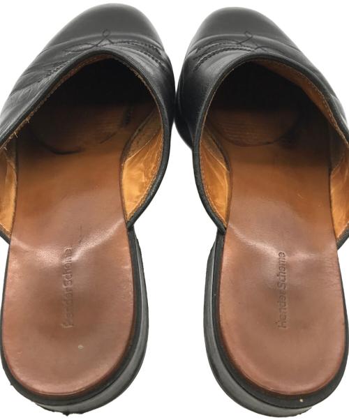 HENDER SCHEME（エンダースキーマ）Hender Scheme (エンダースキーマ) Cheak/ミュール ブラック サイズ:26cmの古着・服飾アイテム