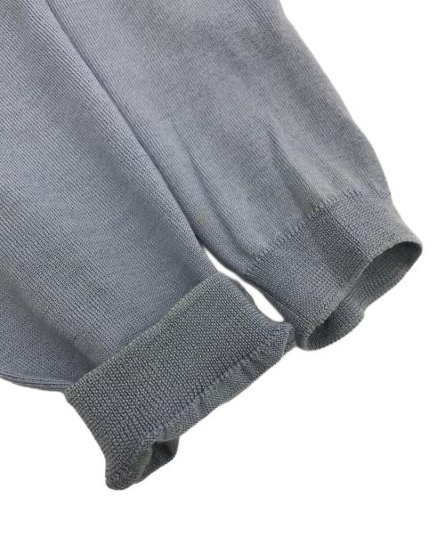 VALENTINO（ヴァレンティノ）VALENTINO (ヴァレンティノ) レースレイヤードカーディガン ブルー サイズ:Mの古着・服飾アイテム