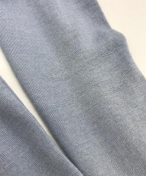 VALENTINO（ヴァレンティノ）VALENTINO (ヴァレンティノ) レースレイヤードカーディガン ブルー サイズ:Mの古着・服飾アイテム