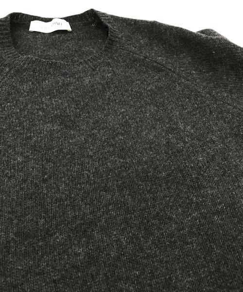VALENTINO（ヴァレンティノ）VALENTINO (ヴァレンティノ) リボンデザインニット グレー サイズ:Mの古着・服飾アイテム