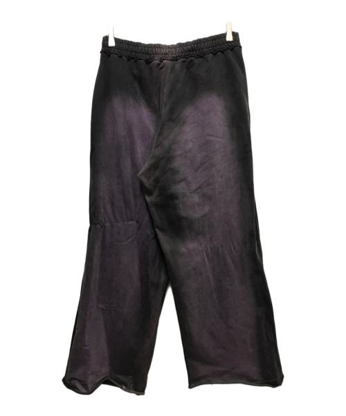 Jaded London（ジェイデッドロンドン）Jaded London (ジェイデッドロンドン) FADE Monsterスウェットパンツ ブラック×パープル サイズ:XSの古着・服飾アイテム