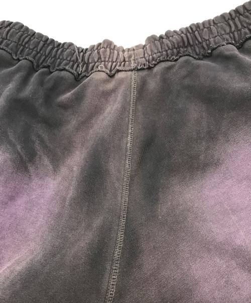 Jaded London（ジェイデッドロンドン）Jaded London (ジェイデッドロンドン) FADE Monsterスウェットパンツ ブラック×パープル サイズ:XSの古着・服飾アイテム