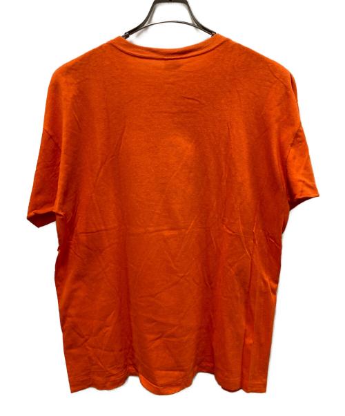 Champion（チャンピオン）Champion (チャンピオン) 70s エト・ブルース  プリントtシャツ オレンジ サイズ:XLの古着・服飾アイテム