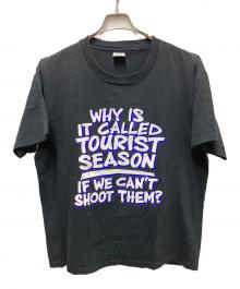anvil（アンヴィル）の古着「90s SEASON（シーズン） メッセージTシャツ」｜ブラック