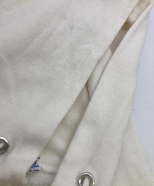 Champion（チャンピオン）Champion (チャンピオン) 80s カレッジプリントジップパーカー ホワイト サイズ:XLの古着・服飾アイテム