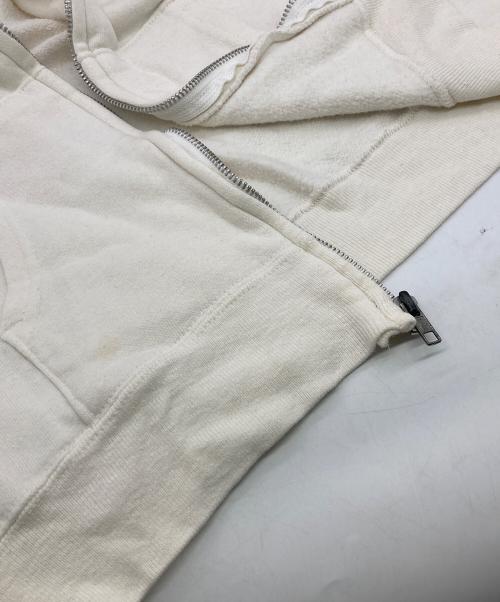 Champion（チャンピオン）Champion (チャンピオン) 80s カレッジプリントジップパーカー ホワイト サイズ:XLの古着・服飾アイテム