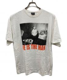 NOT OEM（ノットオーイーエム）の古着「HE IS THE MAN  S/S TEE」｜ホワイト