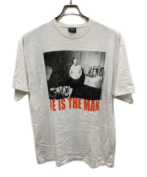 NOT OEM（ノットオーイーエム）NOT OEM (ノットオーイーエム) HE IS THE MAN  S/S TEE ホワイト サイズ:Mの古着・服飾アイテム
