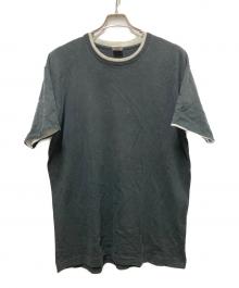 FRUIT OF THE LOOM（フルーツオブザルーム）の古着「アームダブルフェイスtシャツ」｜ブラック
