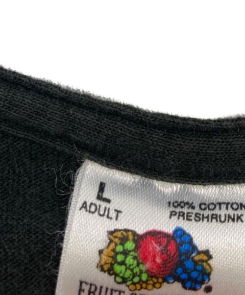 FRUIT OF THE LOOM（フルーツオブザルーム）FRUIT OF THE LOOM (フルーツオブザルーム) アームダブルフェイスtシャツ ブラック サイズ:Lの古着・服飾アイテム