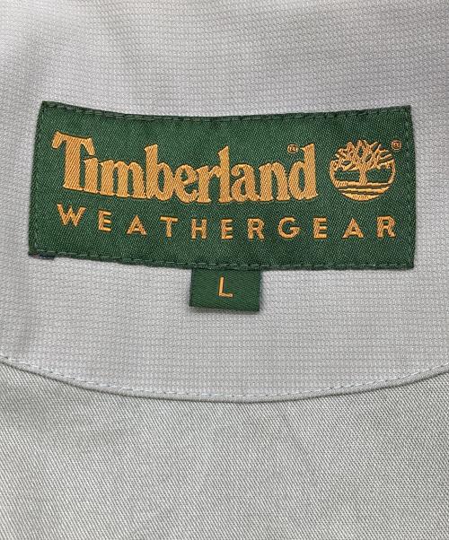 Timberland（ティンバーランド）Timberland (ティンバーランド) ロゴ刺繍スイングトップ グレー サイズ:	SIZE Lの古着・服飾アイテム