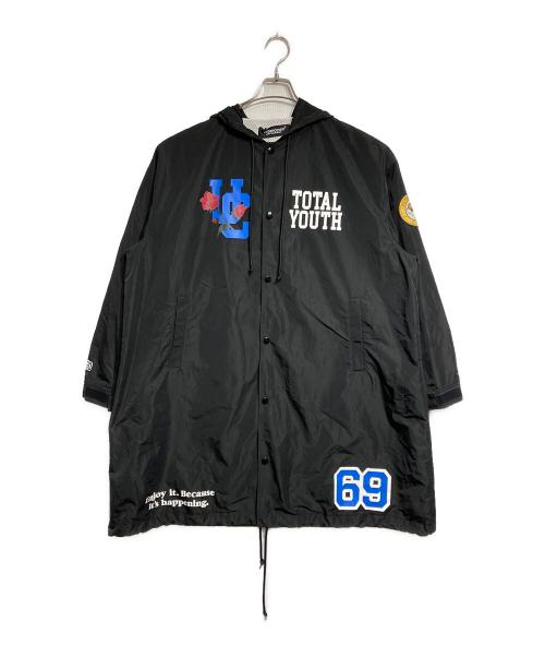 UNDERCOVER（アンダーカバー）UNDERCOVER (アンダーカバー) Total Youth Tiger ナイロンコート/トータルユースタイガー ブラック サイズ:3の古着・服飾アイテム