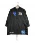 UNDERCOVER（アンダーカバー）の古着「Total Youth Tiger ナイロンコート/トータルユースタイガー」｜ブラック