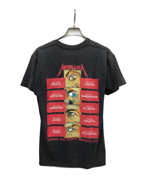 5050（フィフティーフィフティー）5050 (フィフティーフィフティー) METALLICA バンドプリントTシャツ ブラック サイズ:Mの古着・服飾アイテム