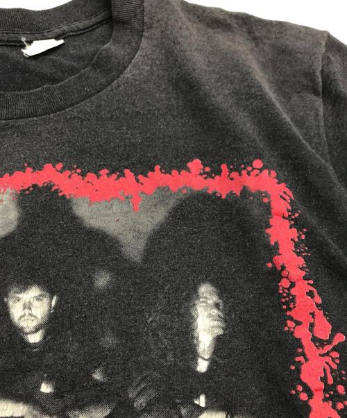 5050（フィフティーフィフティー）5050 (フィフティーフィフティー) METALLICA バンドプリントTシャツ ブラック サイズ:Mの古着・服飾アイテム