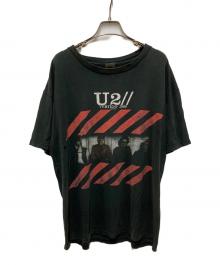 DELTA（デルタ）の古着「U2バンドTシャツ」｜ブラック