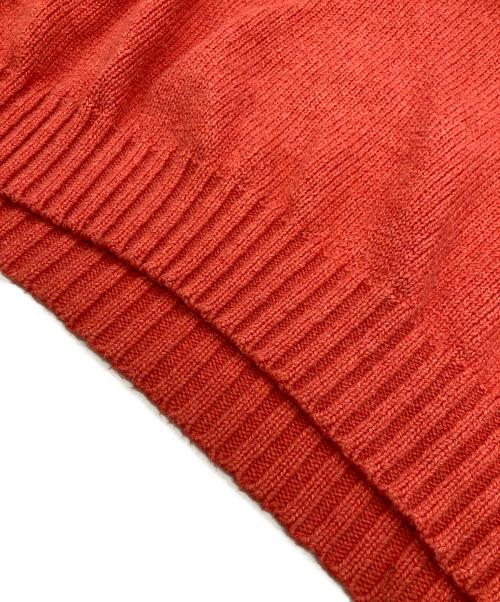 POLO RALPH LAUREN（ポロ・ラルフローレン）POLO RALPH LAUREN (ポロ・ラルフローレン) ポニー刺繍コットンニット オレンジ サイズ:SIZE XXLの古着・服飾アイテム