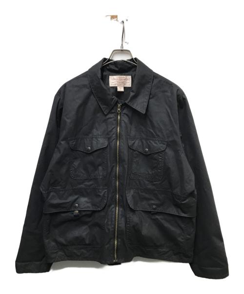 FILSON GARMENT（フィルソン ガーメント）FILSON GARMENT (フィルソン ガーメント) 4ポケ フルジップジャケット ブラック サイズ:XLの古着・服飾アイテム
