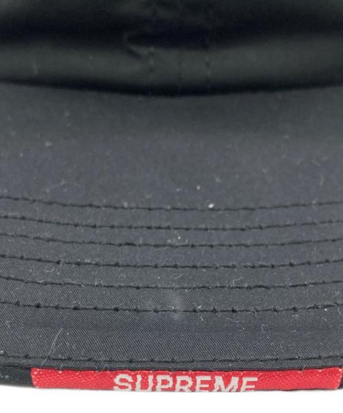 SUPREME（シュプリーム）SUPREME (シュプリーム) Nylon Visor Label 6-Panel ブラックの古着・服飾アイテム