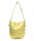 MARROWマロウ）の古着「LEATHER MINI CRADLE」｜イエロー