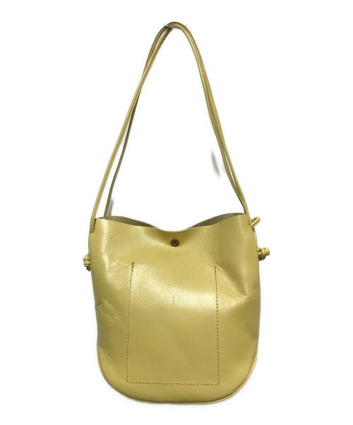 MARROW（マロウ）MARROW (マロウ) LEATHER MINI CRADLE イエローの古着・服飾アイテム