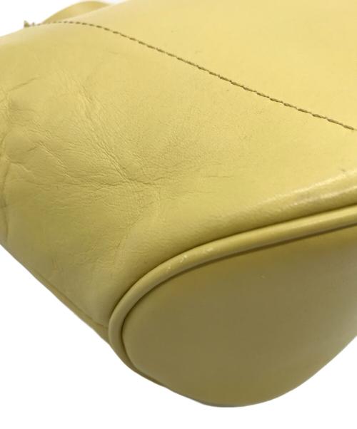 MARROW（マロウ）MARROW (マロウ) LEATHER MINI CRADLE イエローの古着・服飾アイテム