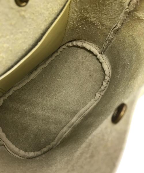 MARROW（マロウ）MARROW (マロウ) LEATHER MINI CRADLE イエローの古着・服飾アイテム