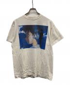 SAINT MICHAELセントマイケル）の古着「EV SS TEE SHINJI」｜アイボリー