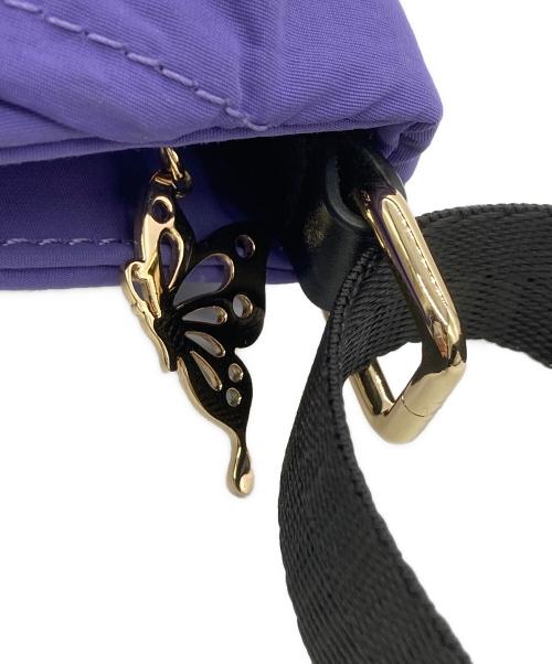 ANNA SUI（アナスイ）ANNA SUI (アナスイ) スワロウテイルショルダーバッグ パープルの古着・服飾アイテム