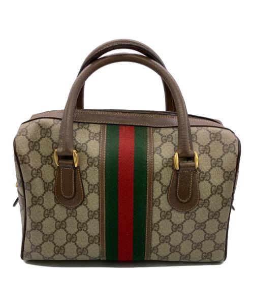 GUCCI（グッチ）GUCCI (グッチ) ミニボストンバッグ ベージュの古着・服飾アイテム