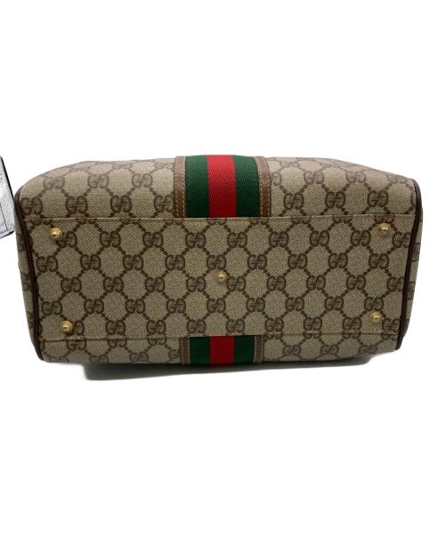 GUCCI（グッチ）GUCCI (グッチ) ミニボストンバッグ ベージュの古着・服飾アイテム