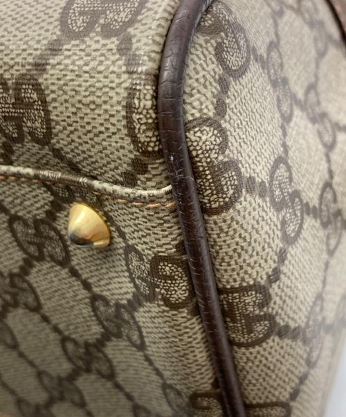 GUCCI（グッチ）GUCCI (グッチ) ミニボストンバッグ ベージュの古着・服飾アイテム