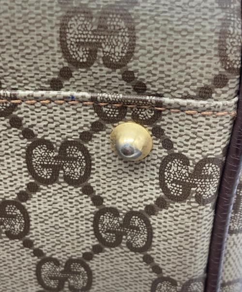 GUCCI（グッチ）GUCCI (グッチ) ミニボストンバッグ ベージュの古着・服飾アイテム