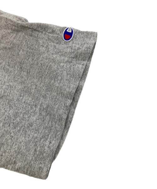 Champion（チャンピオン）Champion (チャンピオン) 90s 3段プリントtシャツ グレー サイズ:XLの古着・服飾アイテム
