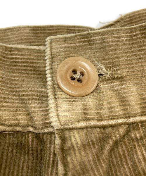 DRIES VAN NOTEN（ドリスヴァンノッテン）DRIES VAN NOTEN (ドリスヴァンノッテン) コーデュロイパンツ/corduroy pants  ベージュ サイズ:44の古着・服飾アイテム