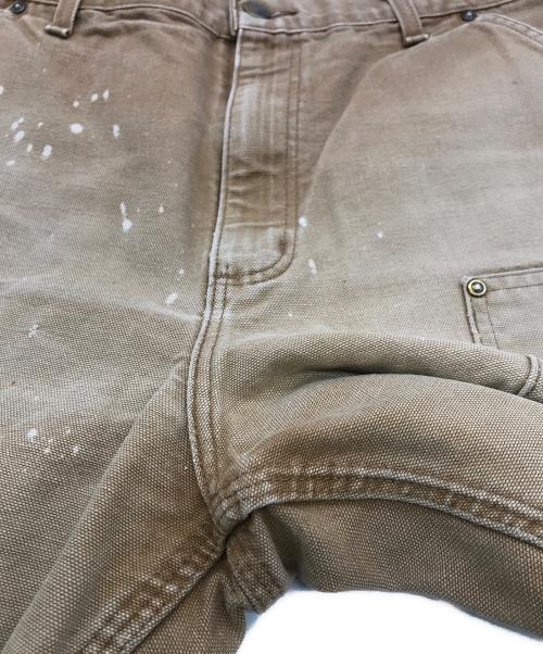 CarHartt（カーハート）CarHartt (カーハート) ダブルニーダックパンツ ブラウン サイズ:33の古着・服飾アイテム